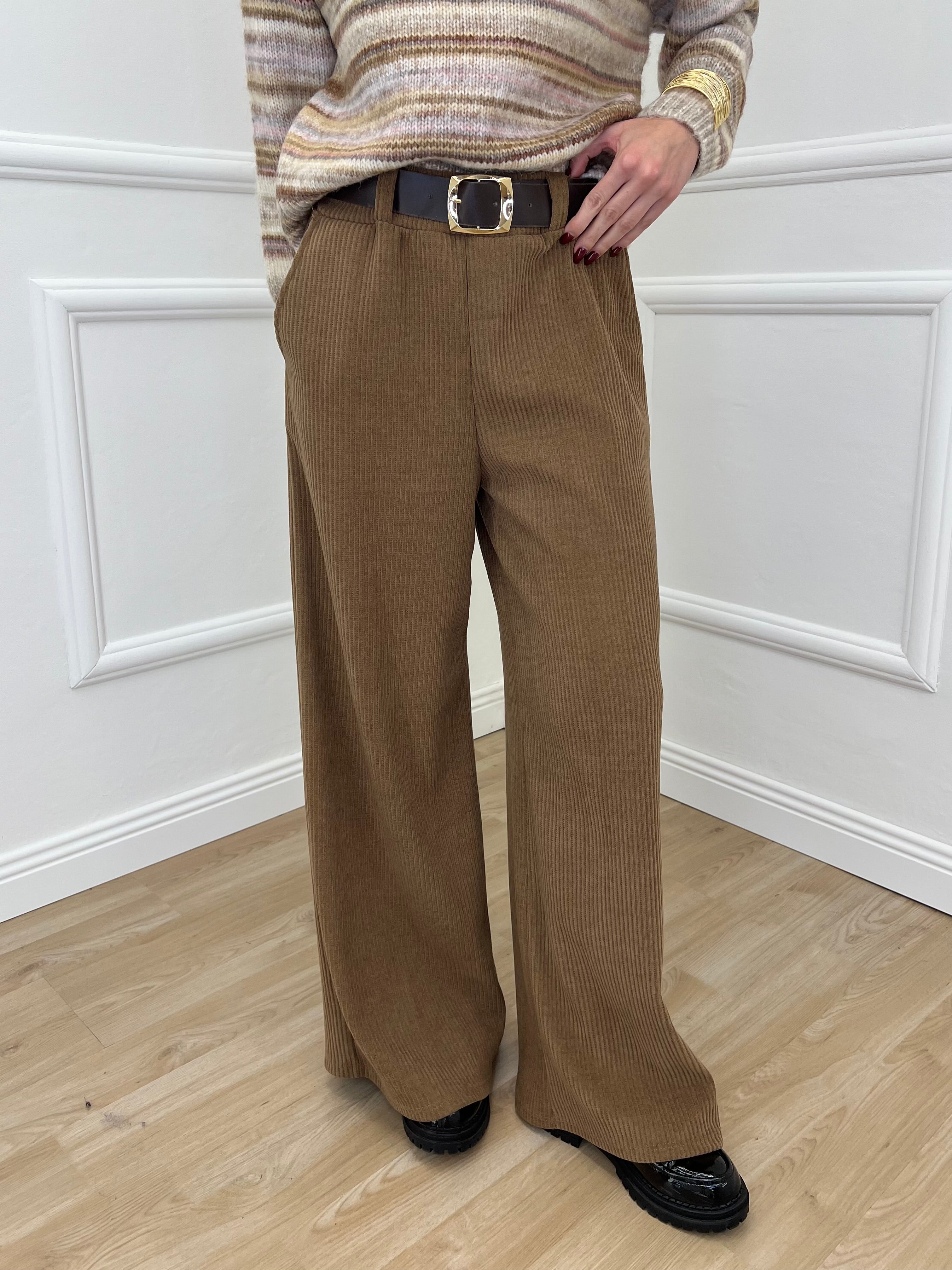 Pantalone Corduroy 6156 Camel