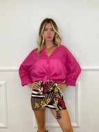 Camicia Over Soft 6040 Fucsia