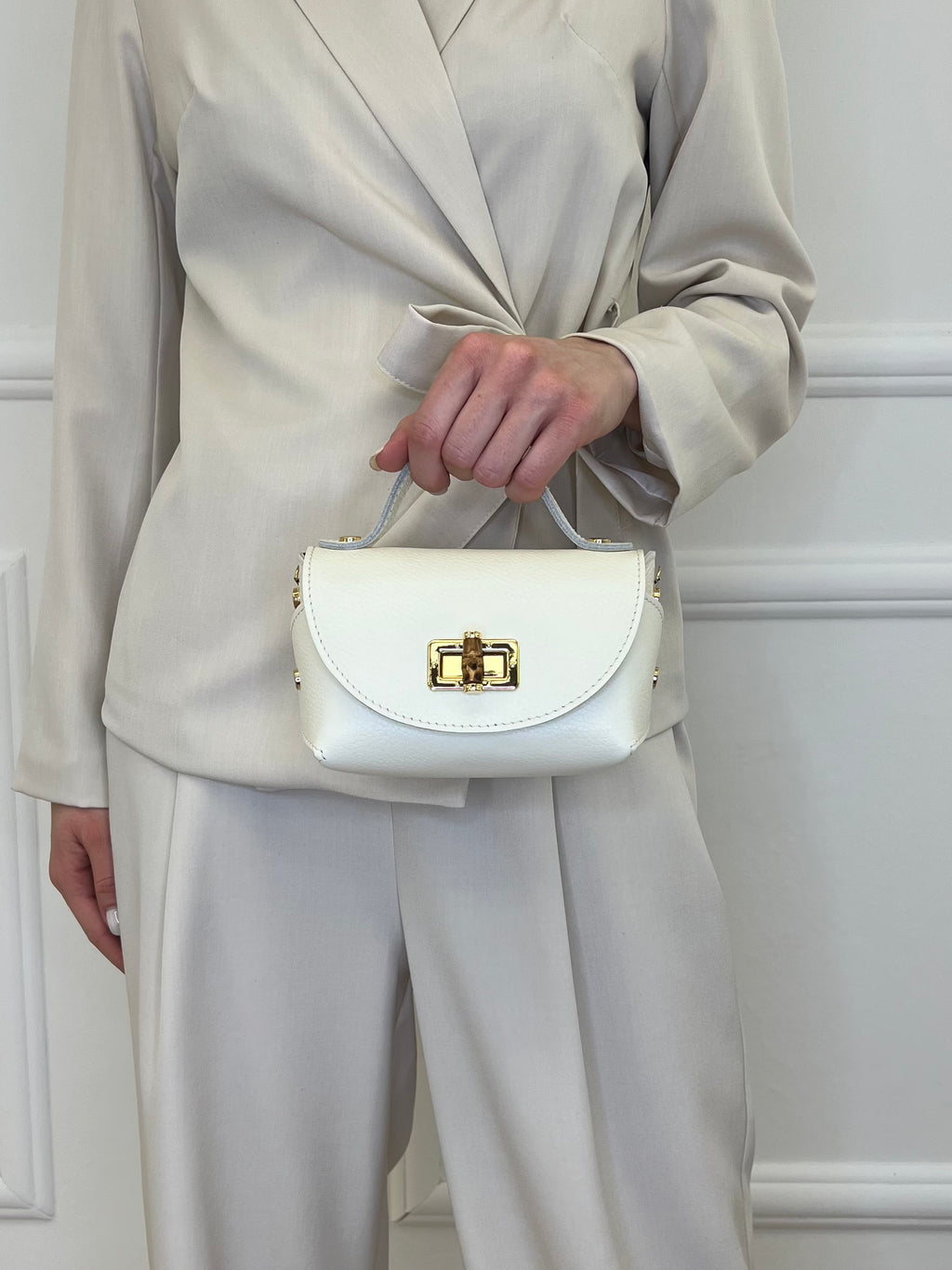 Mini Bag MIA in Vera Pelle