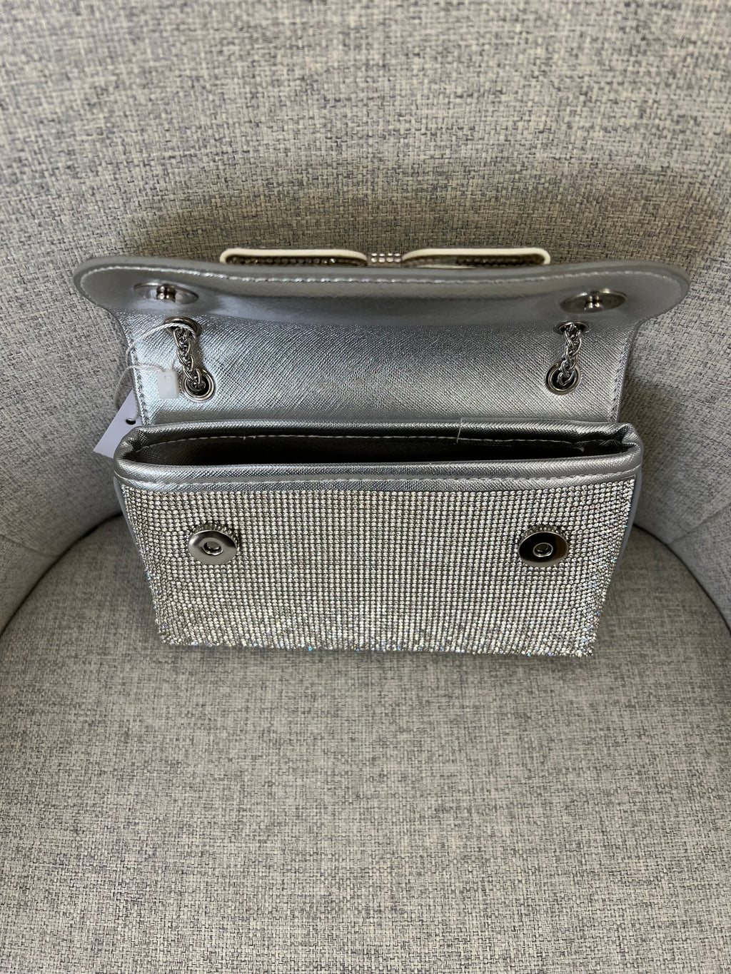 Tracolla Fiocco Strass B378