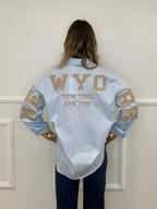 Camicia Over New York 9876 Azzurro