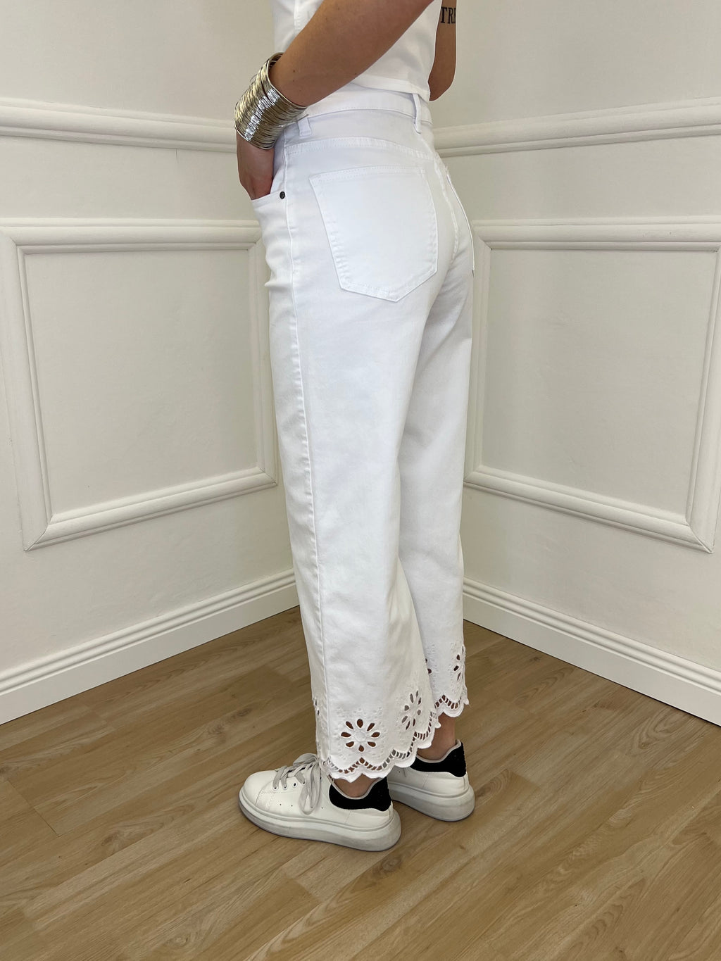 Jeans Orlo Sangallo 2239 Bianco
