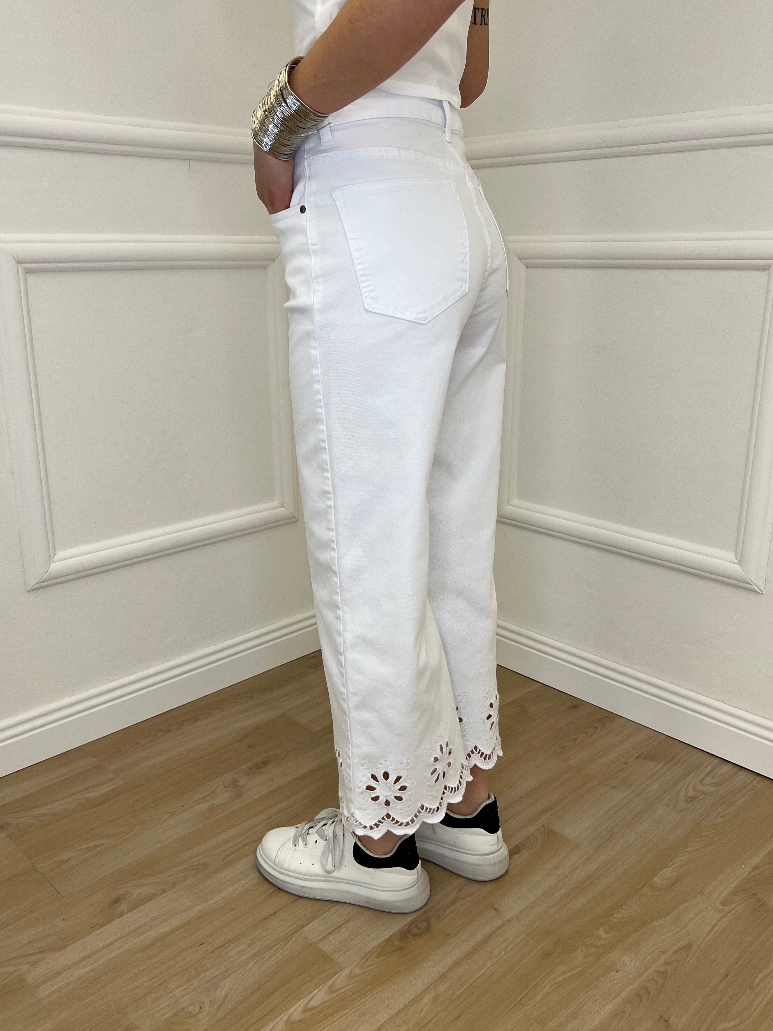 Jeans Orlo Sangallo 2239 Bianco