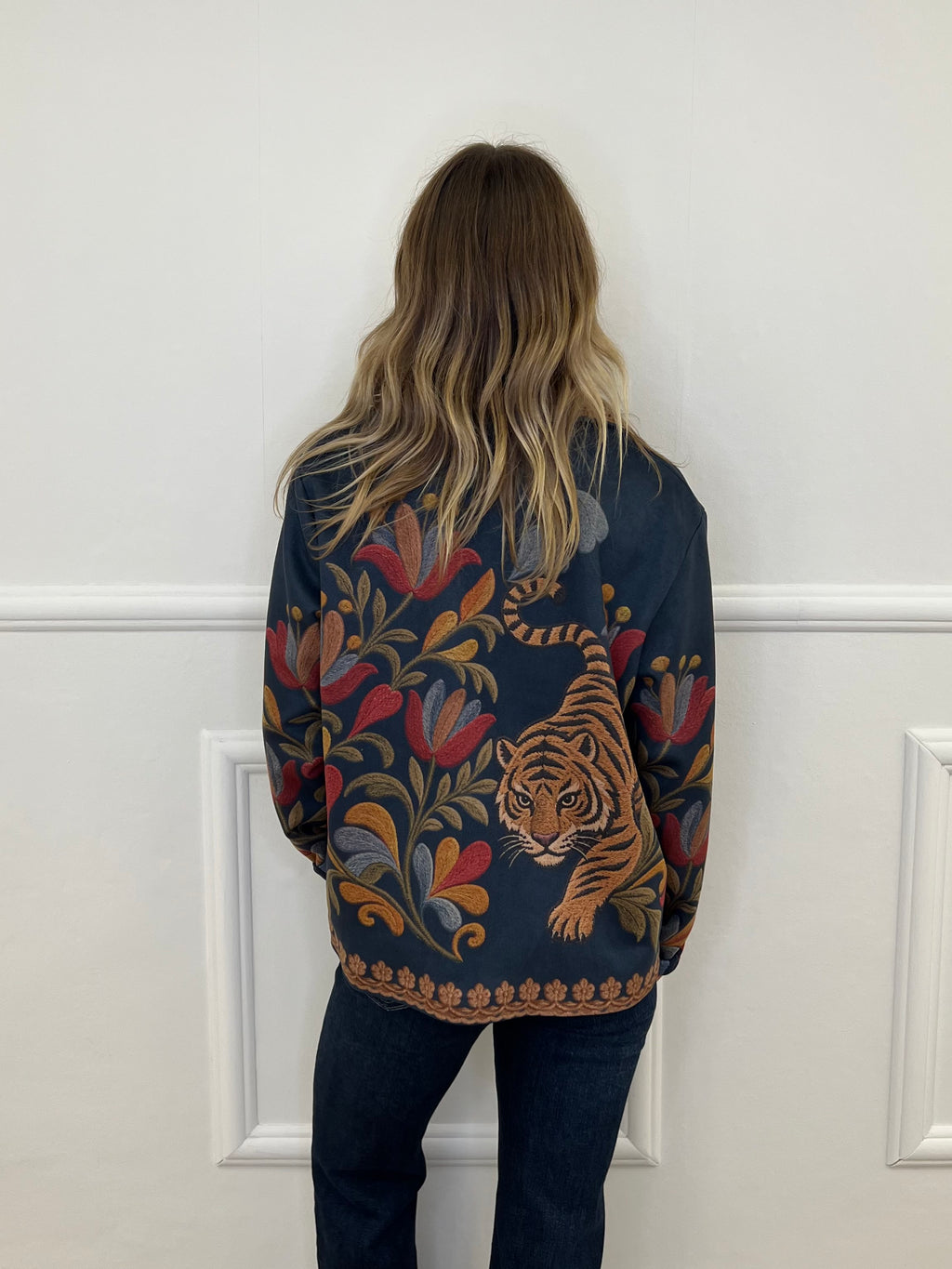 Giacca Suzani Tigre L6763 Blu