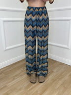 Pantalone Lurex Chevron 1795 Ottanio