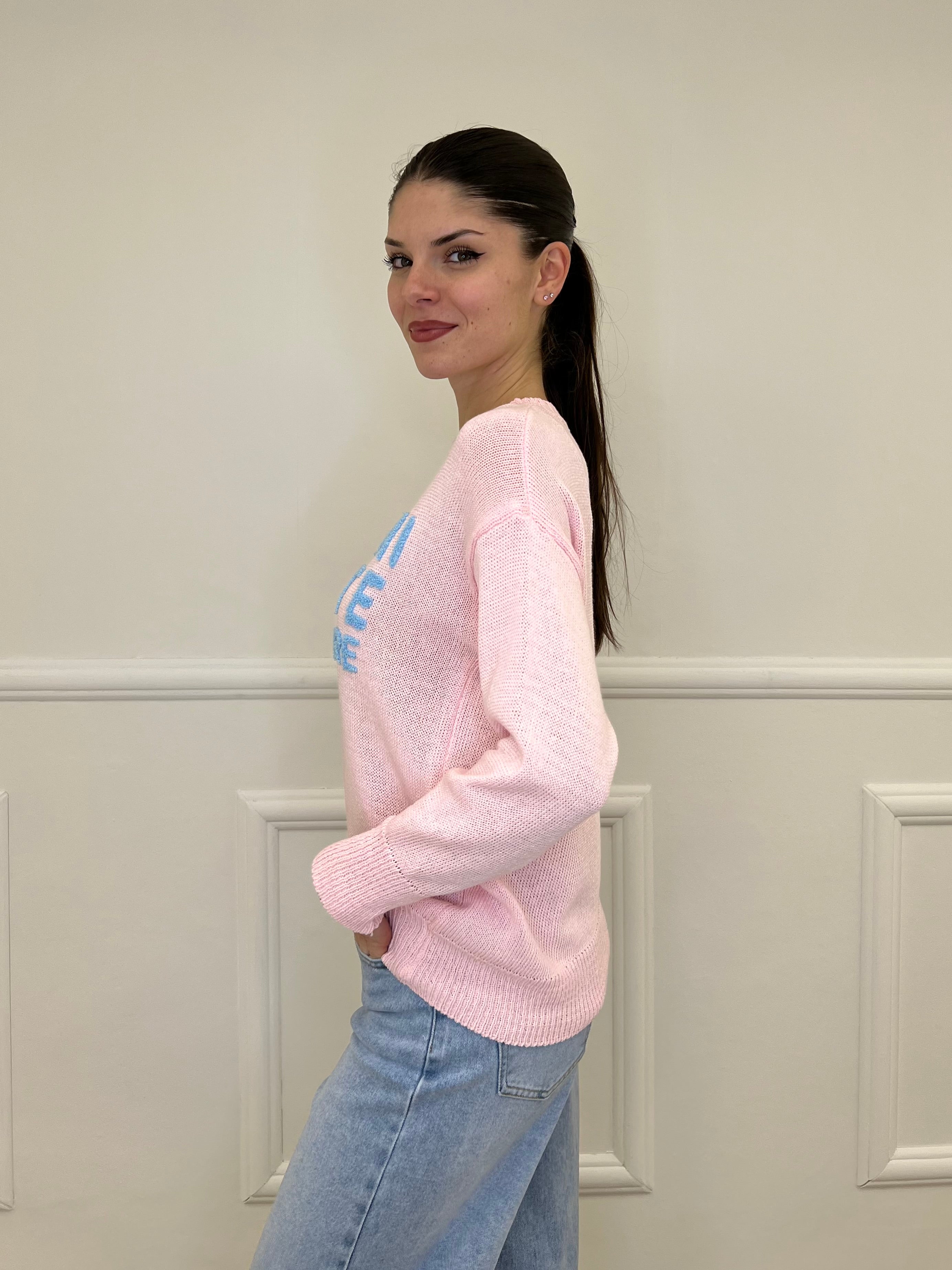 Maglia "Non Mi Dovete Stressare" 3695 Rosa