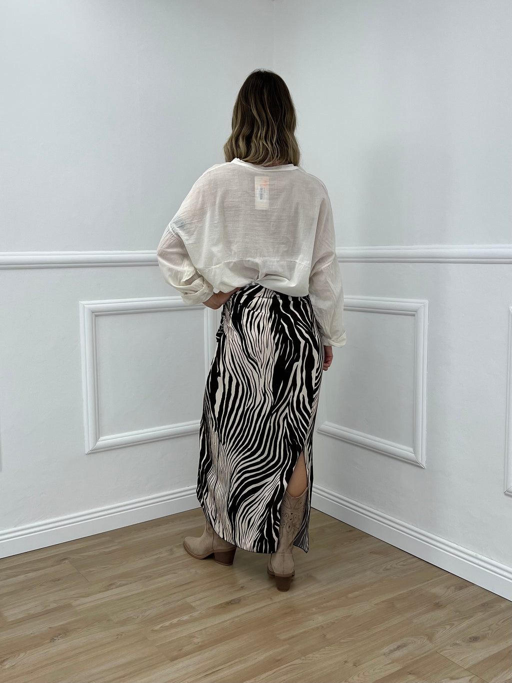 Gonna Pareo Zebra 199-765 Marrone