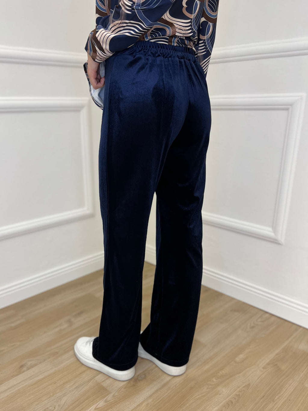 Pantalone Velluto 9857 Blu - Bazar Abbigliamento