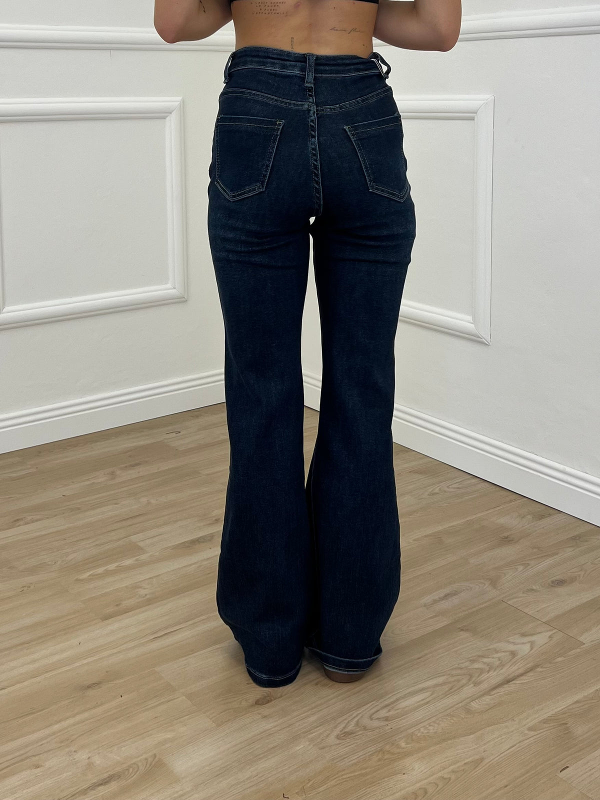 Jeans Flare 1536 Blu