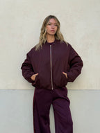 Bomber Interno Trapuntato 6313 Burgundy