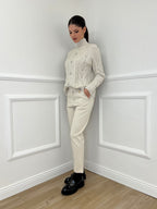 Pantalone Cuore 5582 Panna