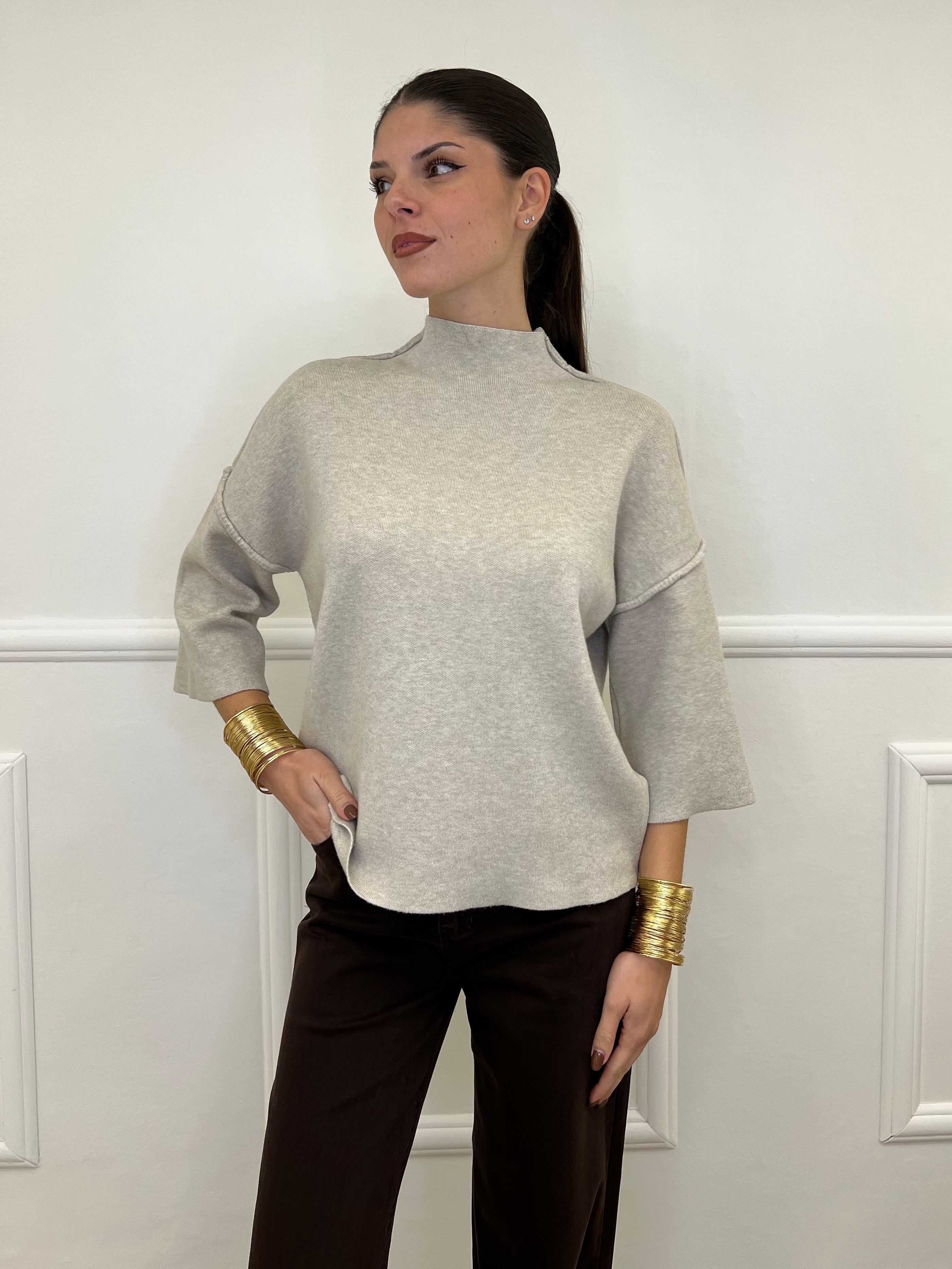 Maglia Profili 8162 Ecru