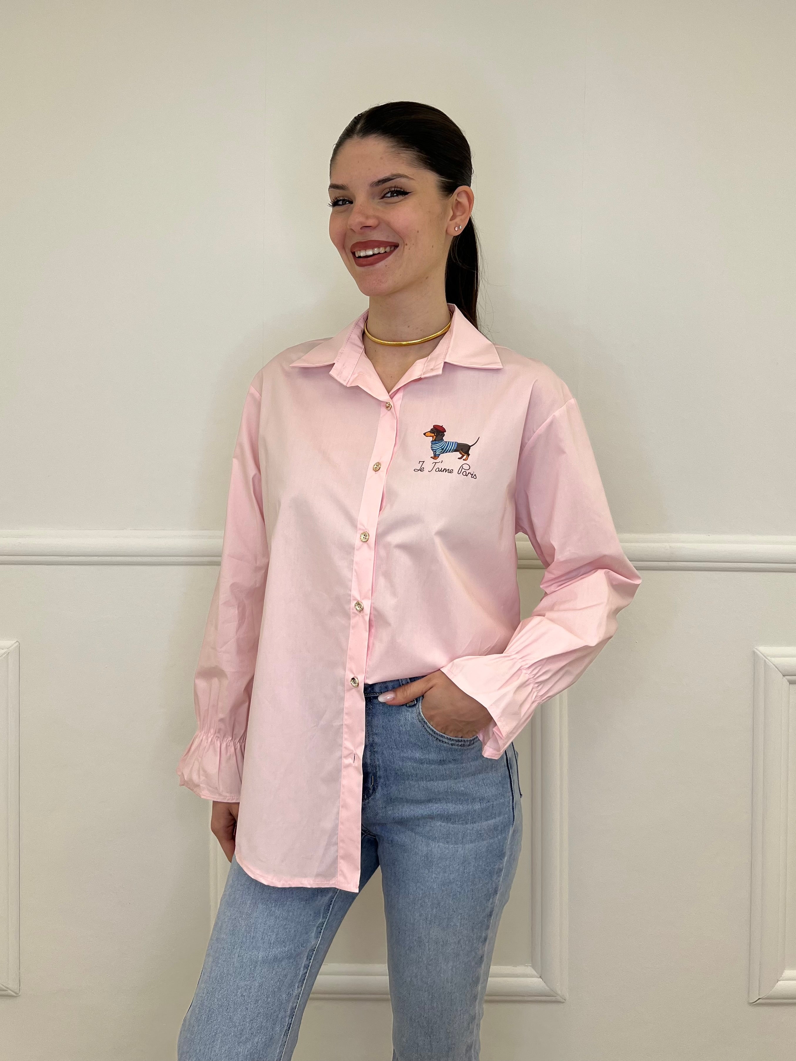 Camicia Bassotto 82080 Rosa