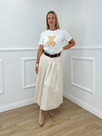 T-shirt Teddy Paillettes K6832
