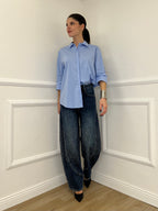 Camicia Over 50320 Azzurro