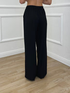 Pantalone Fluido Cady 7270 Nero