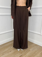 Tailleur con Fiocco 570851 Moro