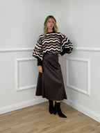 Maglia Ondina Maniche Palloncino 50331 Moro