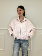 Bomber Scamosciato MG239 Rosa