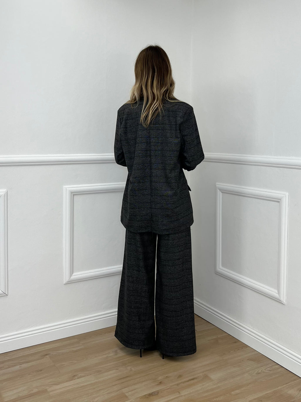 Pantalone Principe Di Galles 4270 Grigio