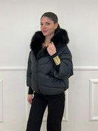 Piumino Over 2884 Nero