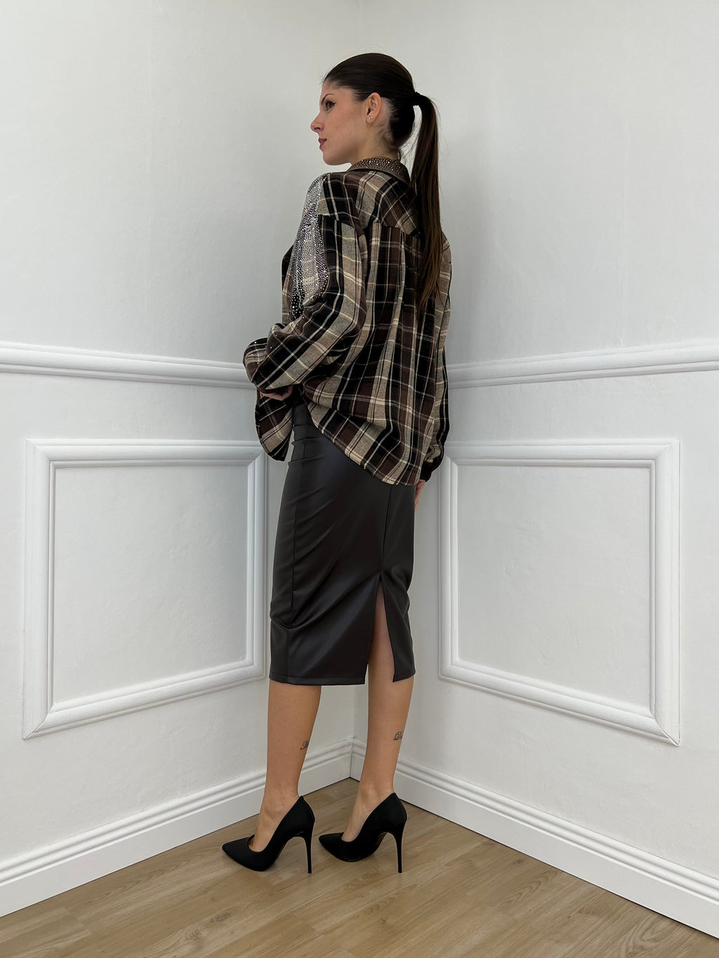 Gonna Ecopelle 2728 Moro