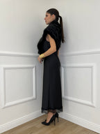 Stola Pelliccia 88825 Nero