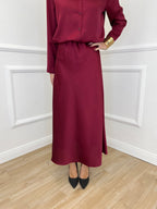 Gonna Satin 2236 Bordeaux