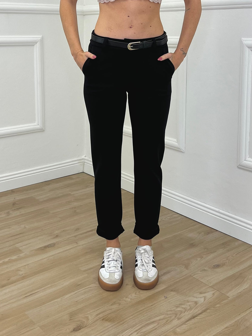 Pantalone a Sigaretta Punto Milano 2893 Nero