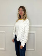 Cardigan Ananas 5415 Bianco