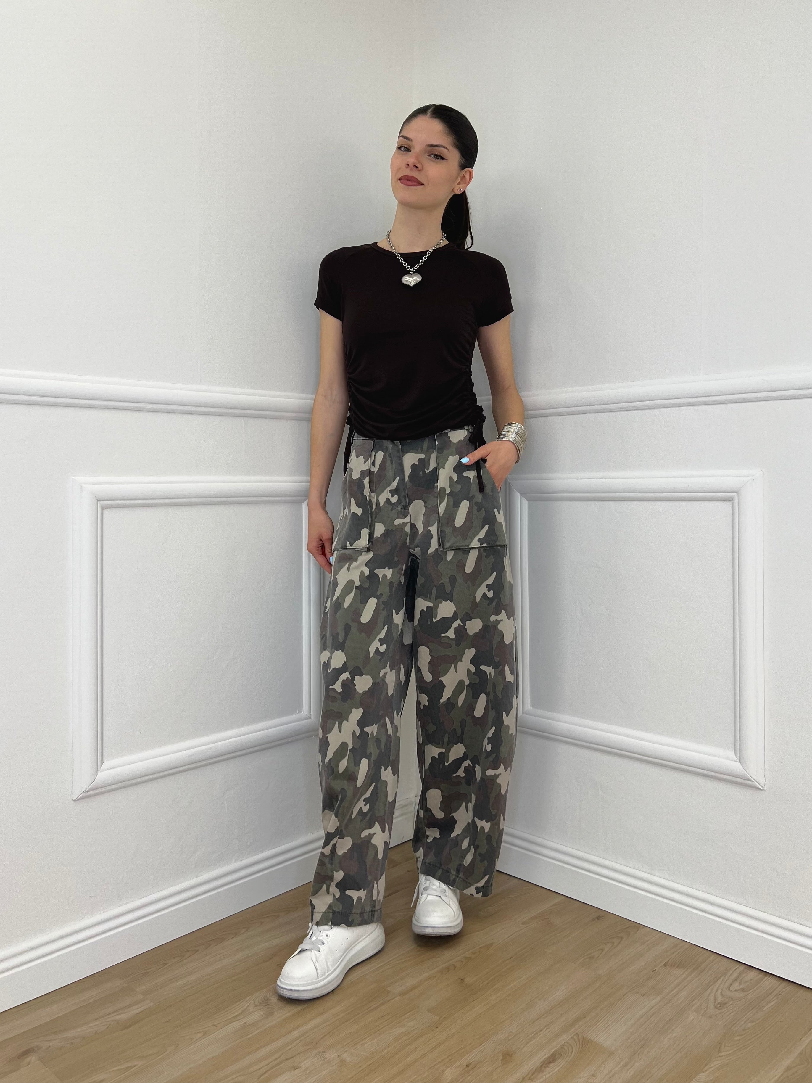 Pantalone Balloon Camouflage MA141