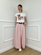 Pantagonna Gessato 2568 Rosa