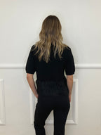 Maglia Fondo Fluffy 7388 Nero