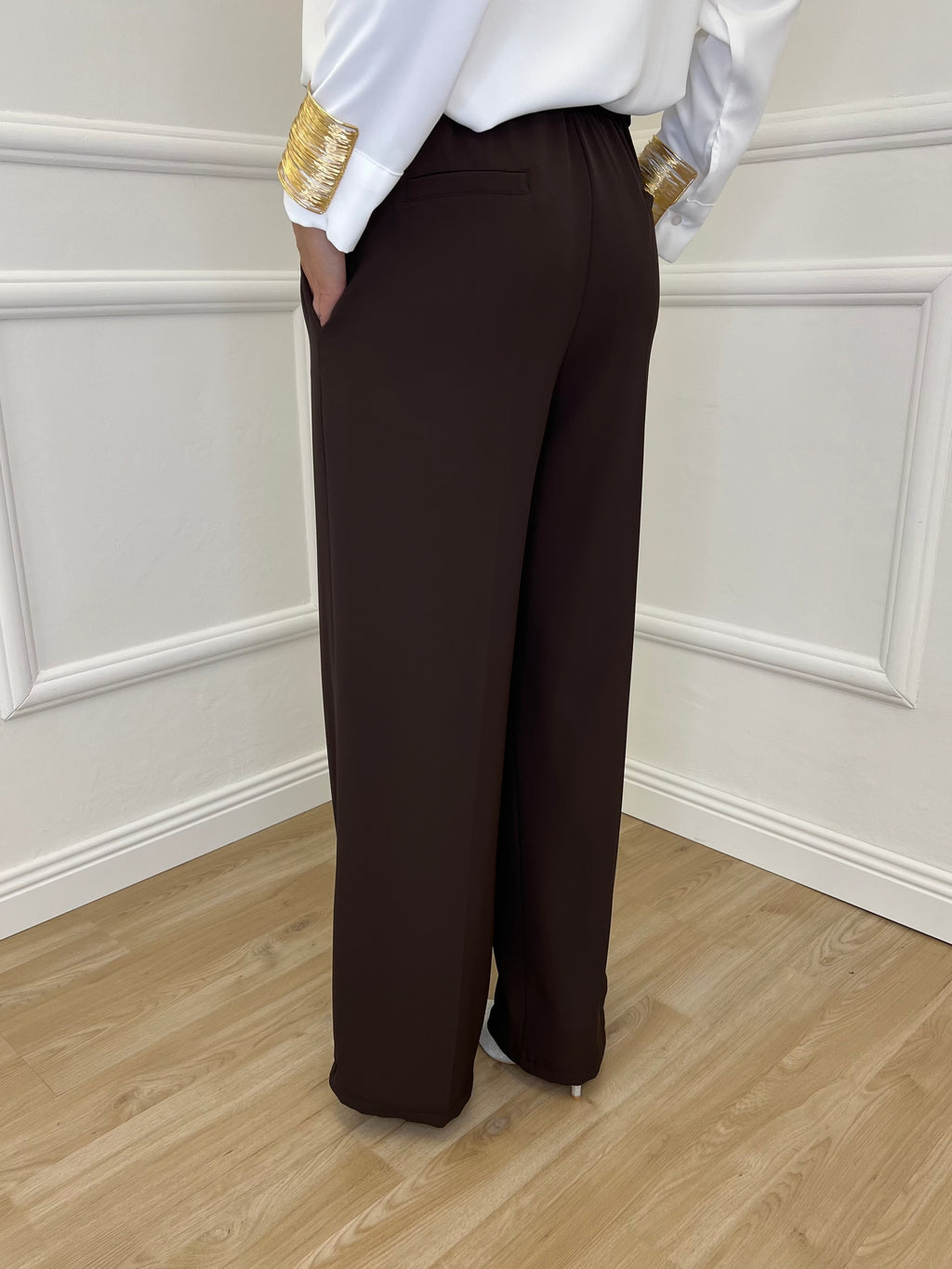 Pantalone Fluido 7229 Moro