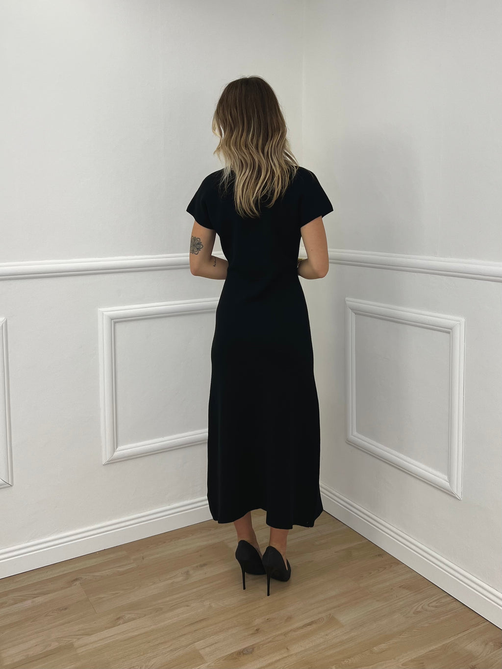 Abito In Maglia 9103 Nero