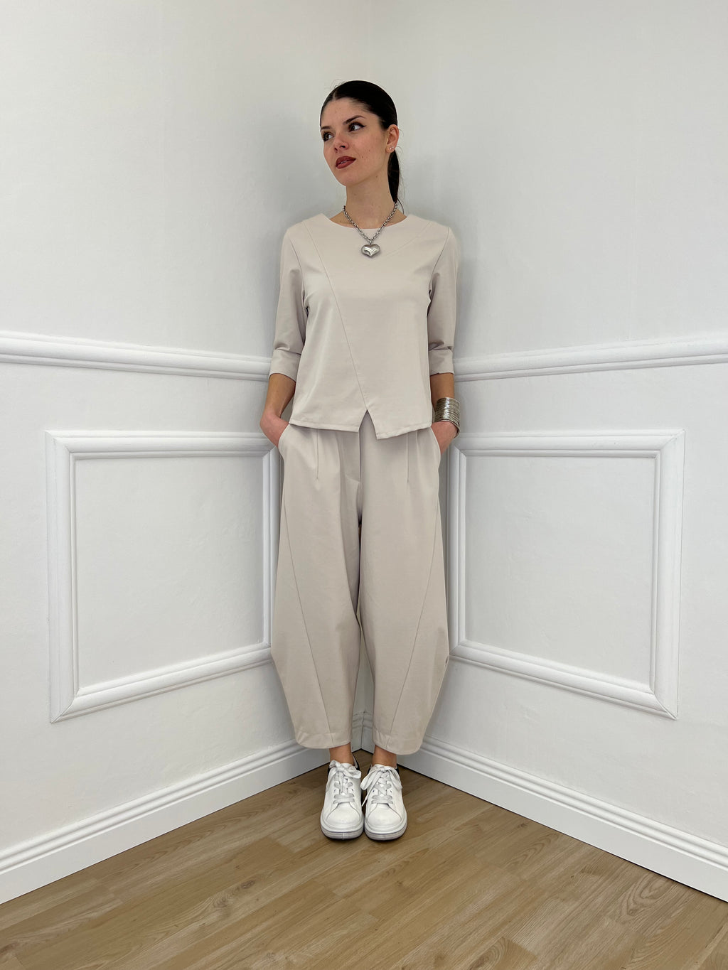 Completo Punto Milano 51266 Ecru