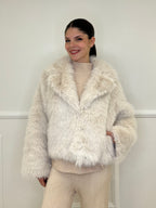 Pelliccia Over 2513 Panna