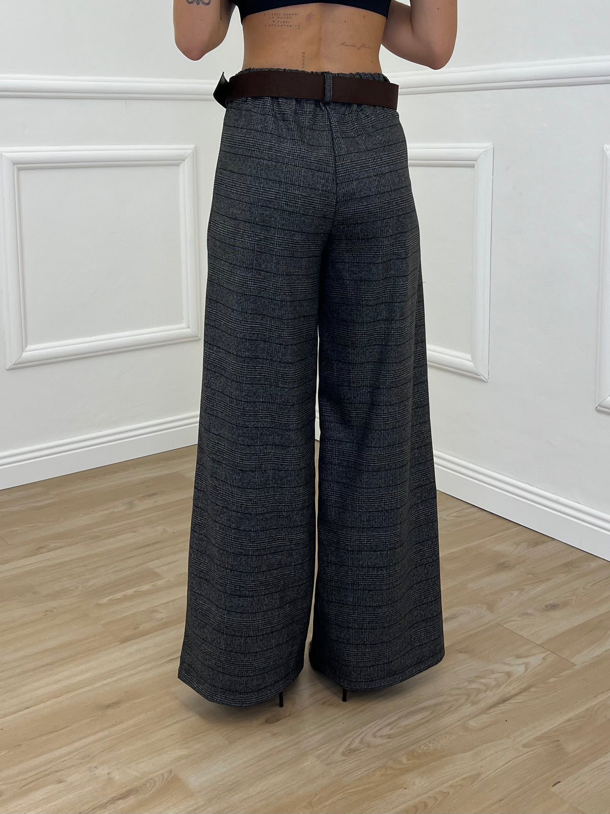 Pantalone Principe Di Galles 4270 Grigio