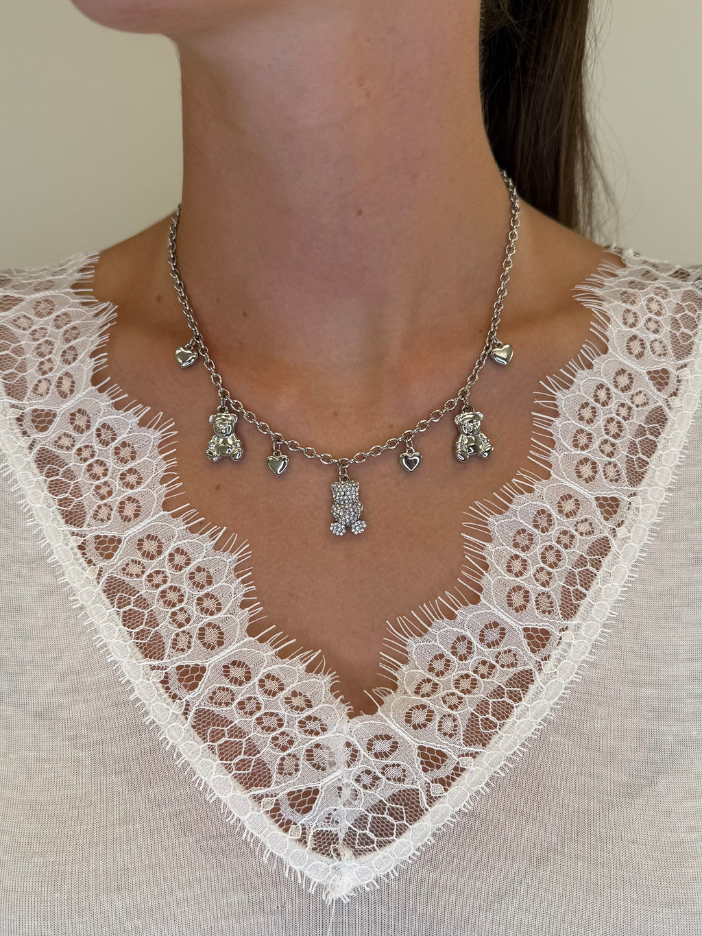 Collana Teddy NK0534 - Bazar Abbigliamento