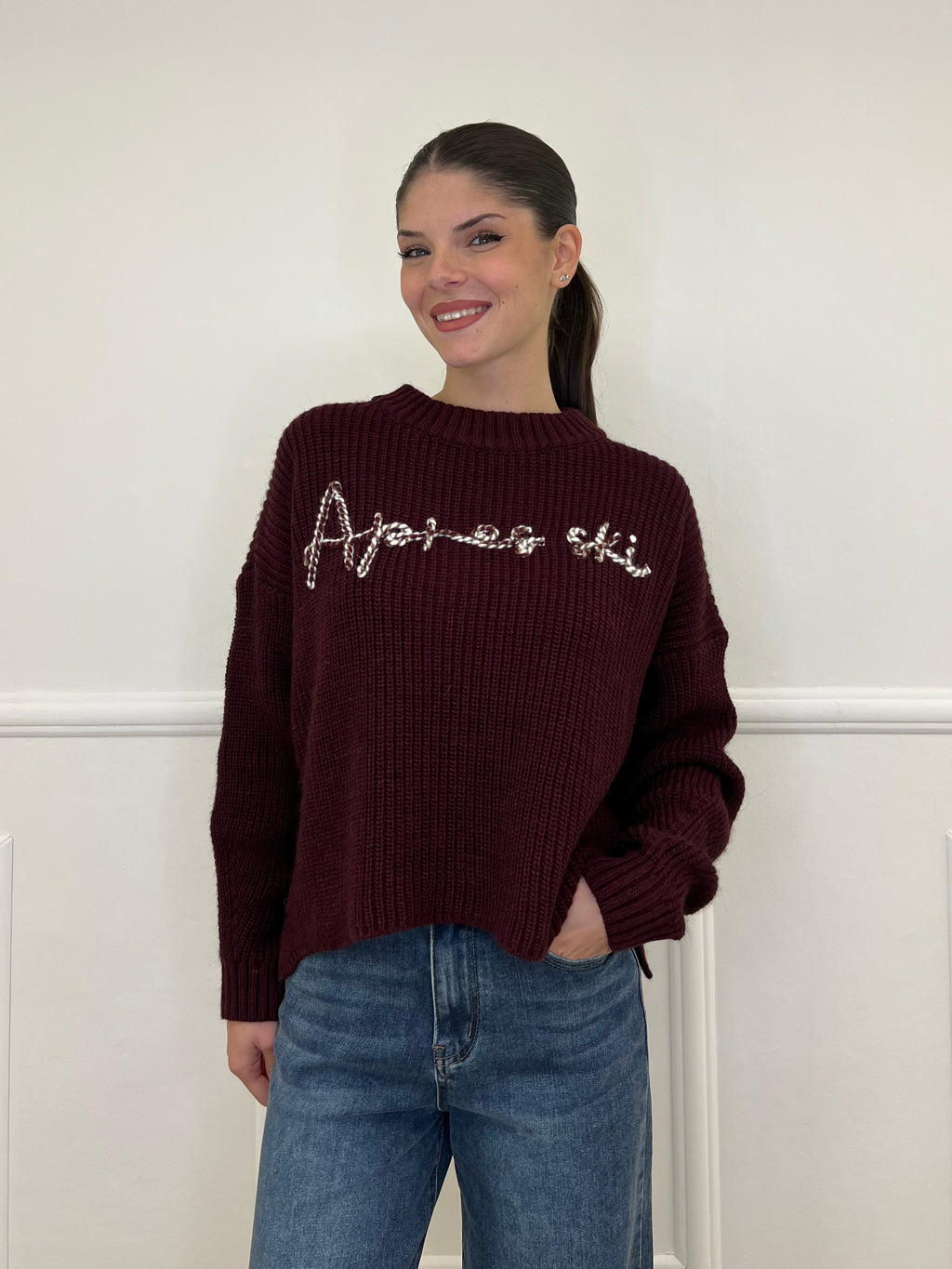 Maglia Lumina Apres Ski ZD0061 Burgundy