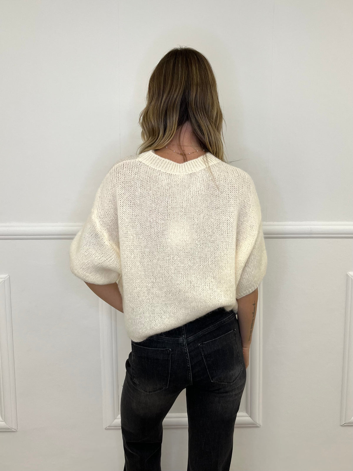 Maglia Kid Mohair e Lana 5165 Panna