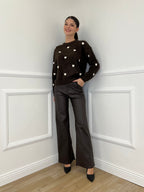 Pantalone Spalmato 7293 Moro