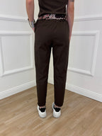 Pantalone Cotone Fusciacca 1508 Marrone