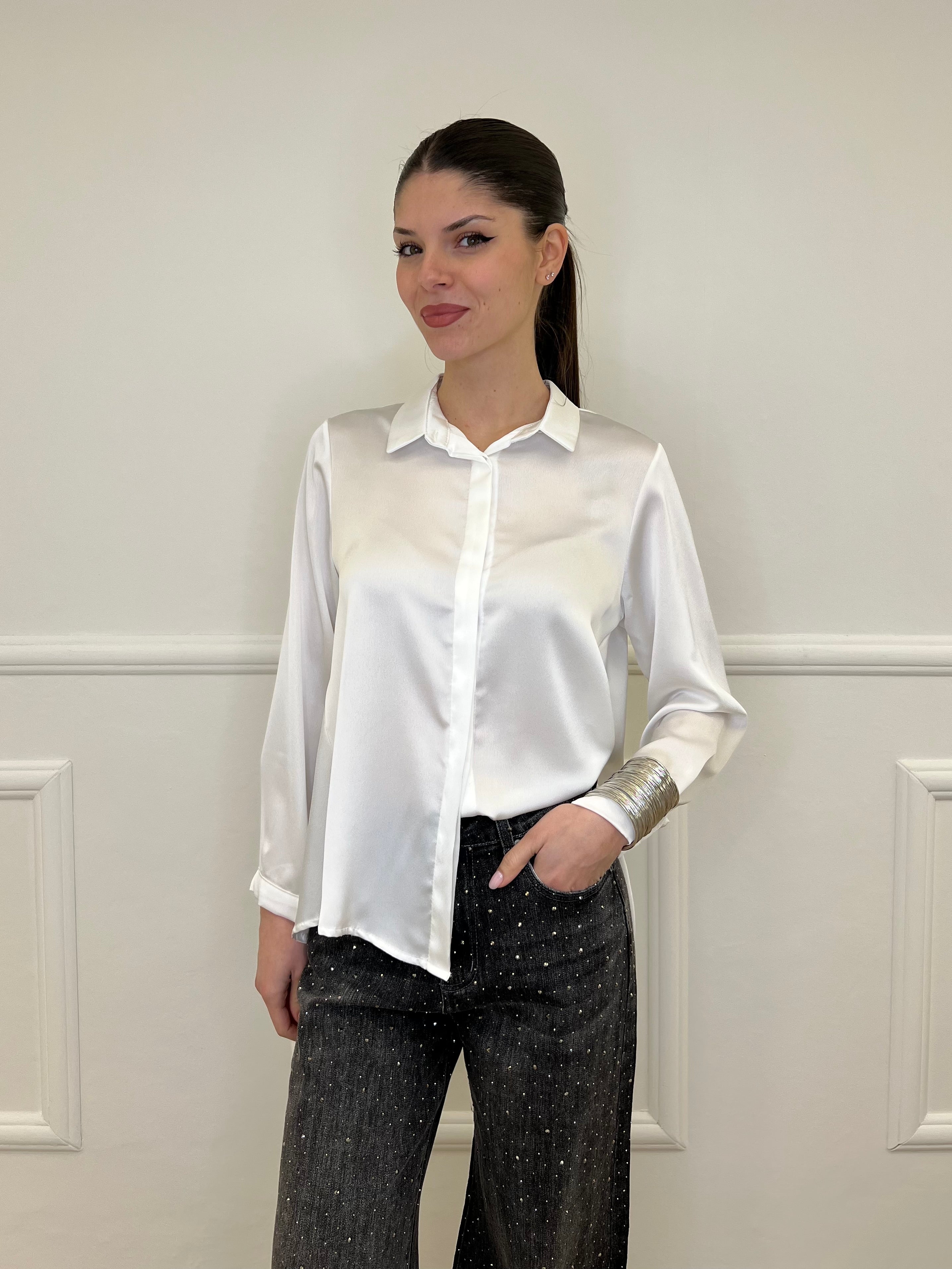 Camicia Over in Satin 2020