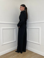 Tailleur con Fiocco 570851 Nero