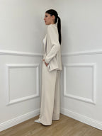 Tailleur Fluido 82068 Ecru