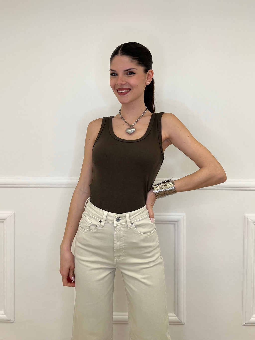 Top Cotone Costine 726198