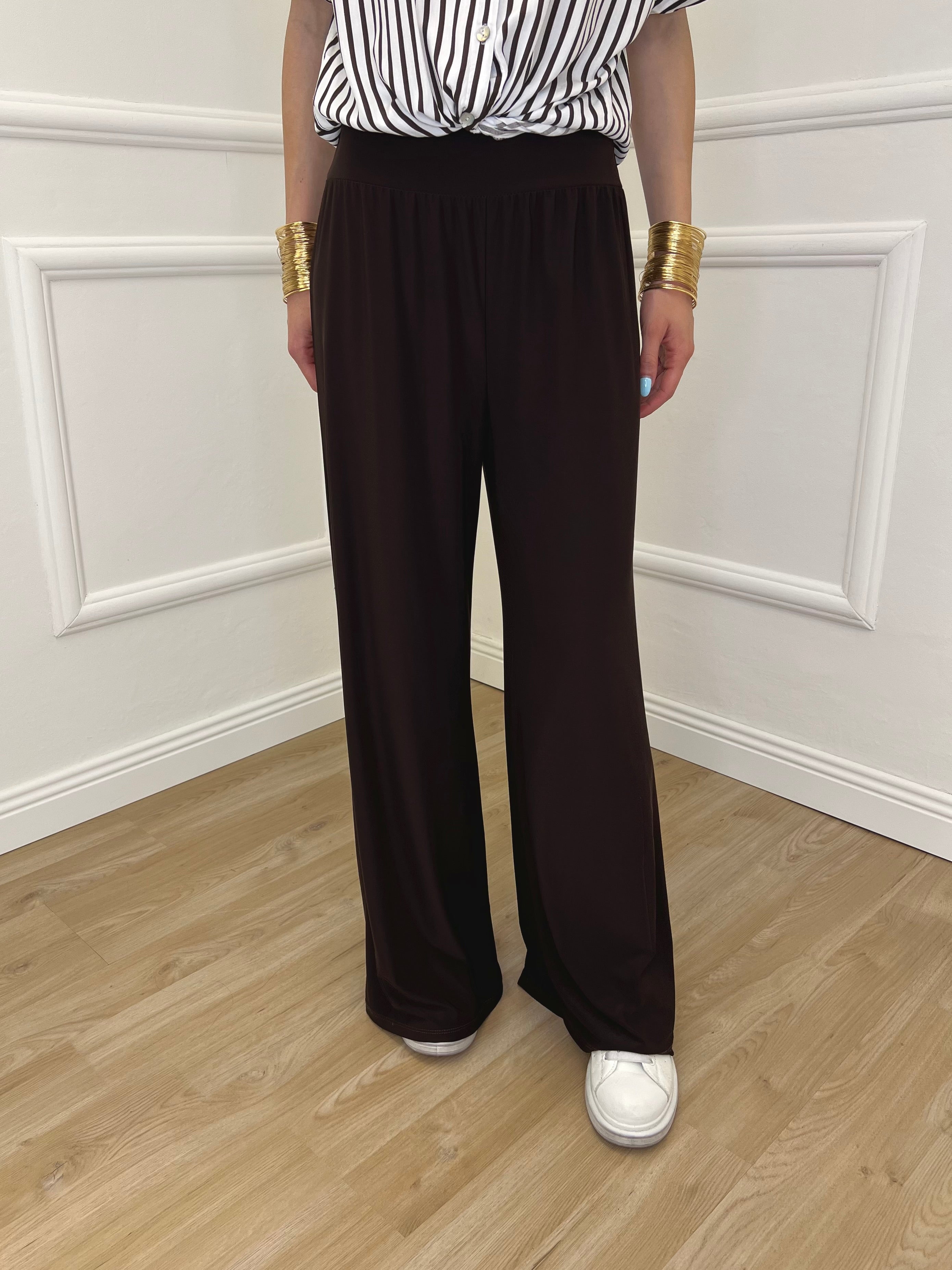Pantalone Fluido 9078 Moro