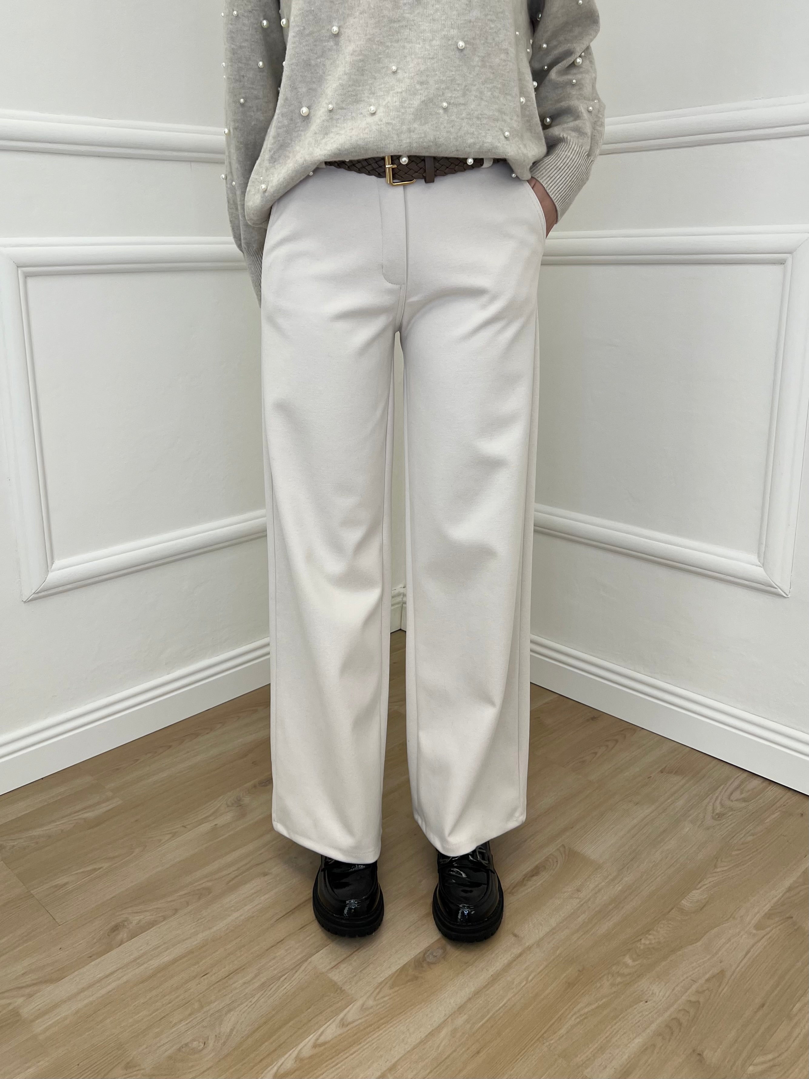 Pantalone Smerigliato 575 Panna