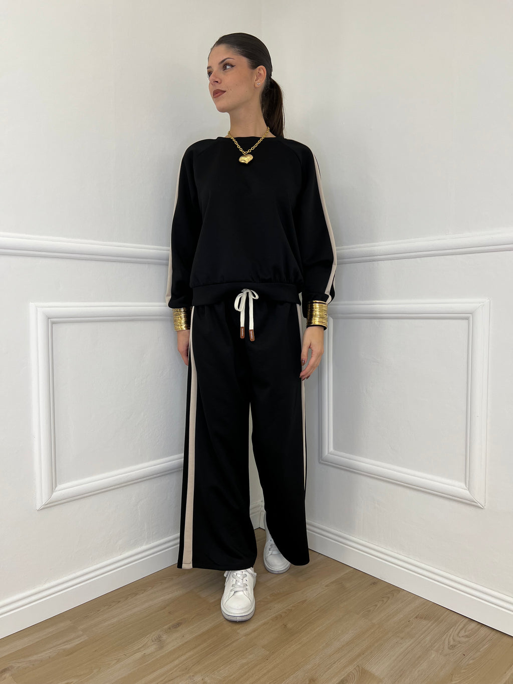 Tuta Bande 7937 Nero